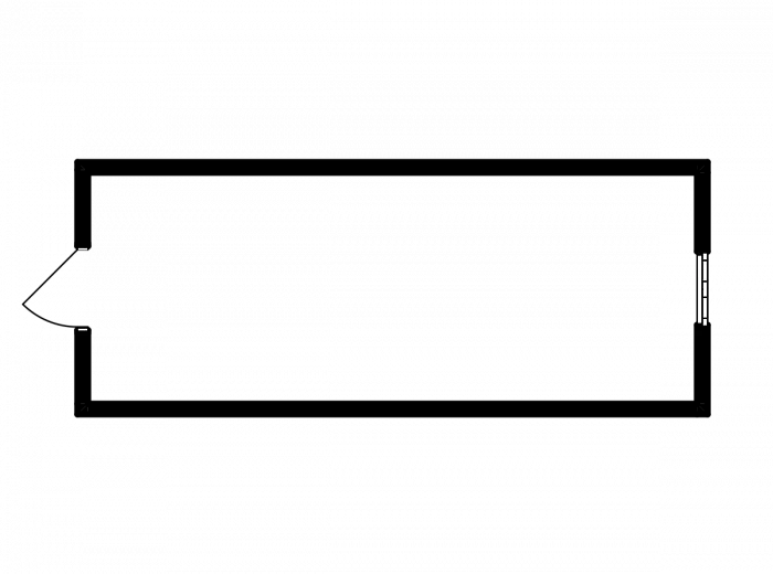 Бытовка утепленная 6х2,4 м